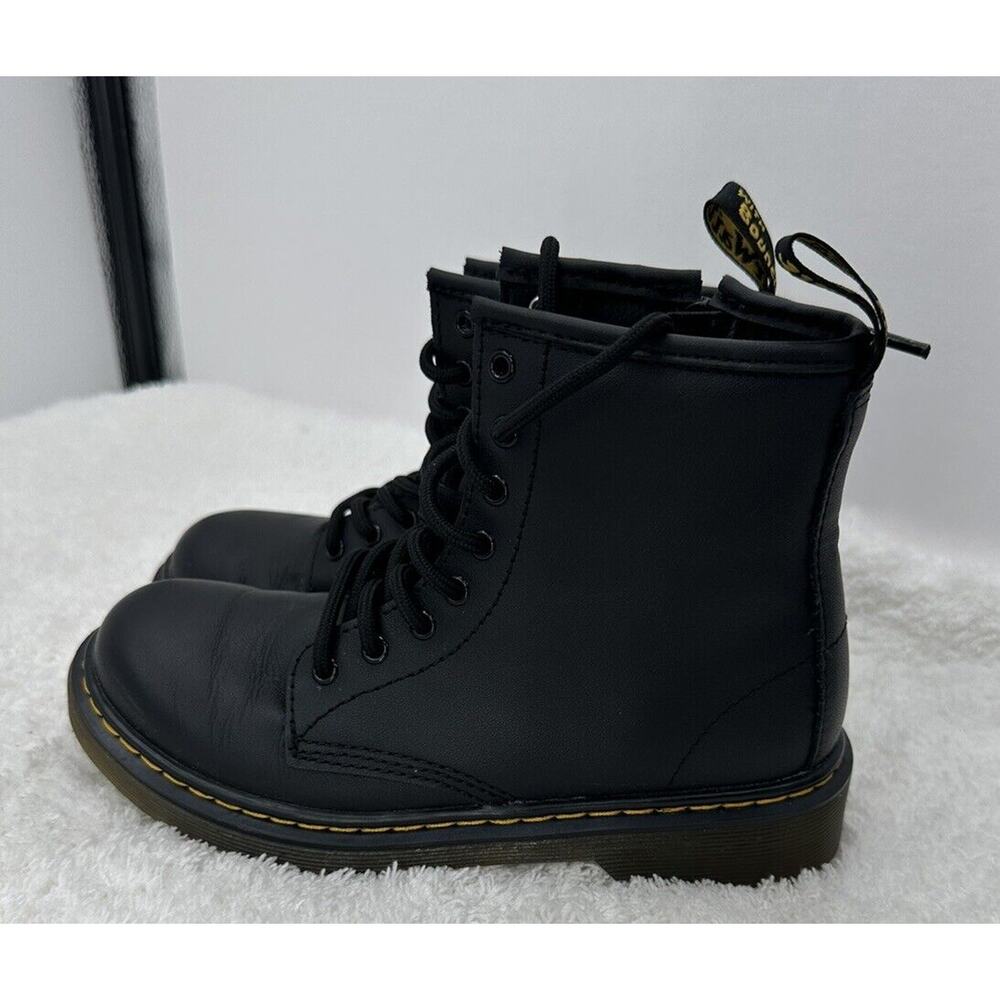 Dr. Martens Kids 1460 Softy T Boots Size 2black tie zip